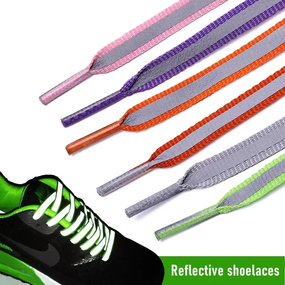 Reflective Running Sneaker Shoelaces GLR SHOPPING