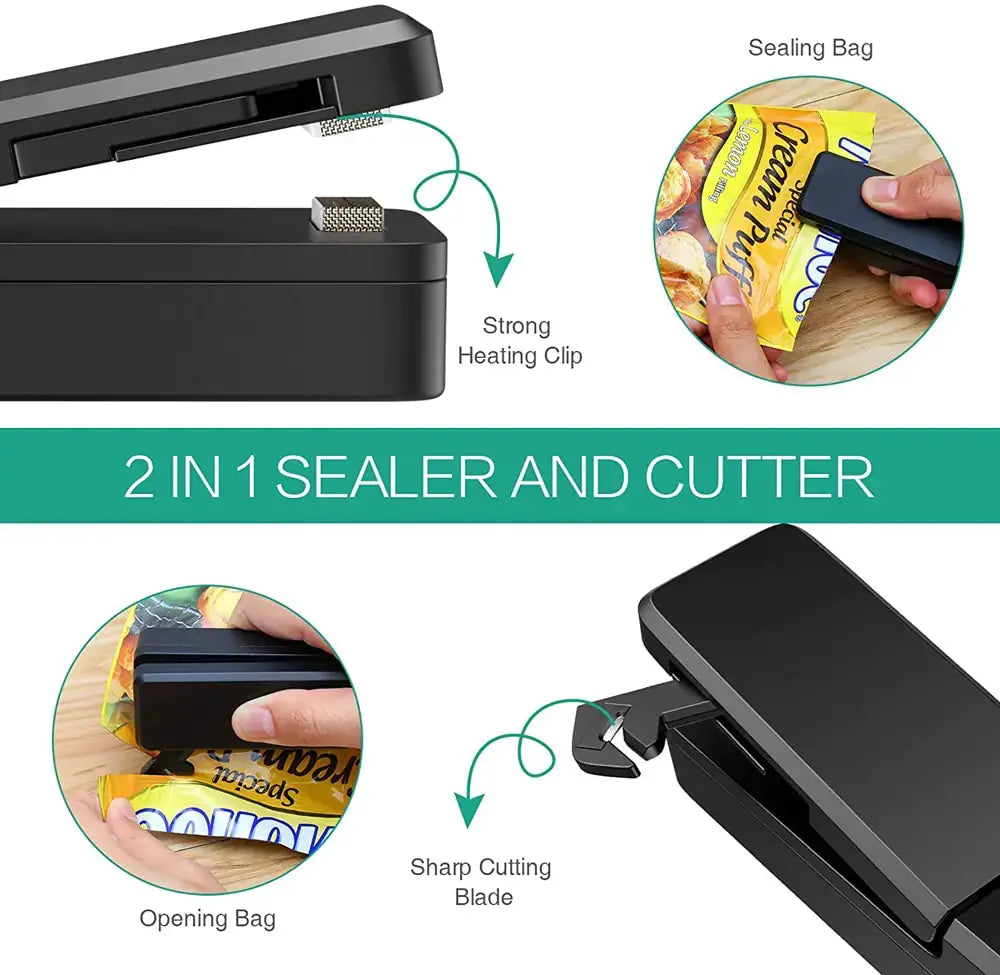 Portable Bag Vacuum Heat Sealer GLR SHOPPING