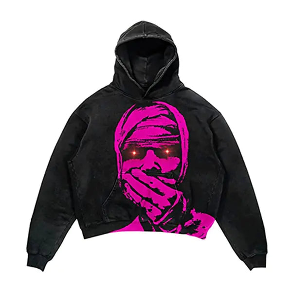 Streetwear Skull Print Hoodies