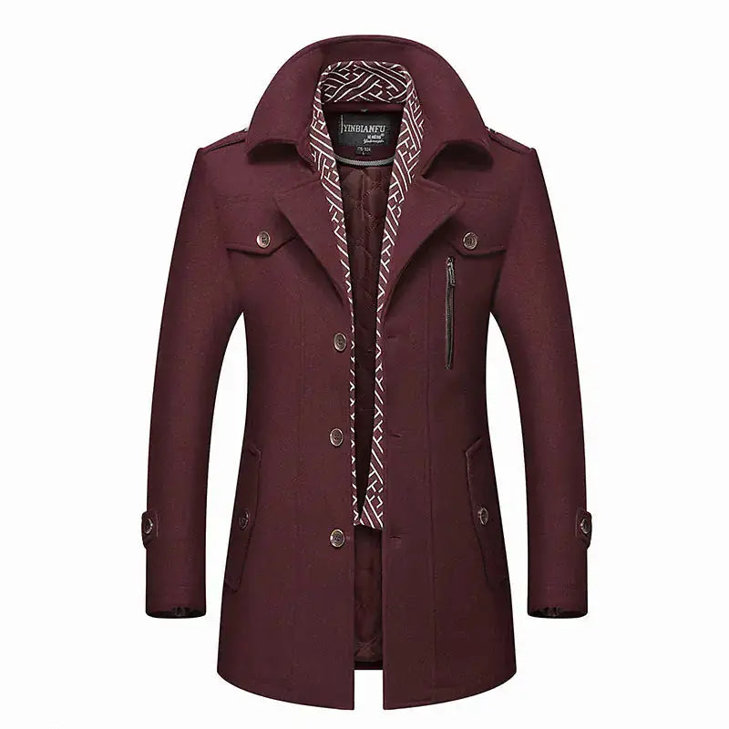 Men's Dust Long Trench Coats GLR SHOPPING