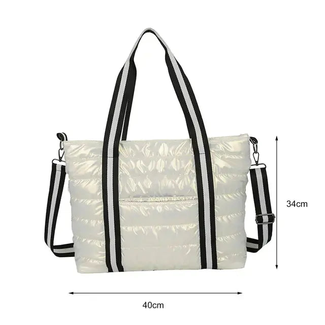Fashion Large Tote Padded Handbags - GLR SHOPPING