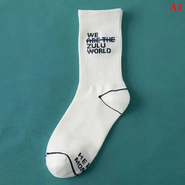 Women Tie-dye Middle Tube Socks GLR SHOPPING