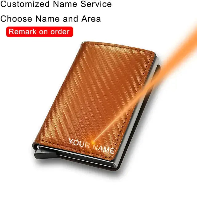 Carbon Fiber Card Holder Wallets GLR SHOPPING