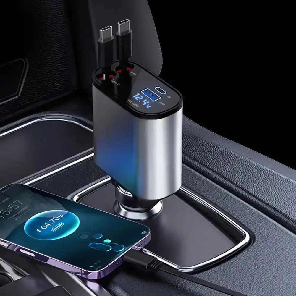 Retractable Car Charger GLR SHOPPING