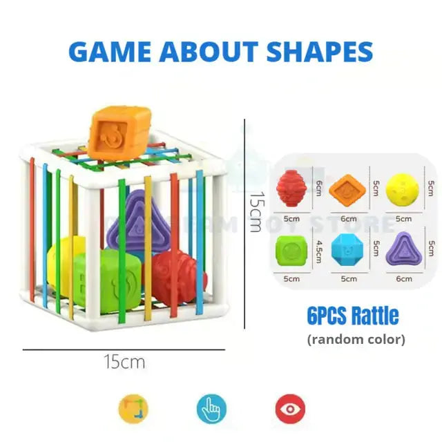 Colorful Shape Blocks Sorting Game GLR SHOPPING
