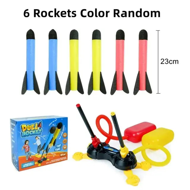 Children Outdoor Air Rocket Foot Launcher GLR SHOPPING