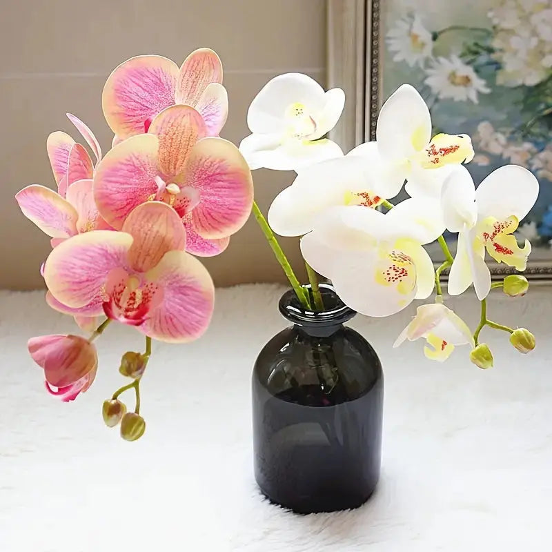 Artificial 6-Head Phalaenopsis Orchid GLR SHOPPING