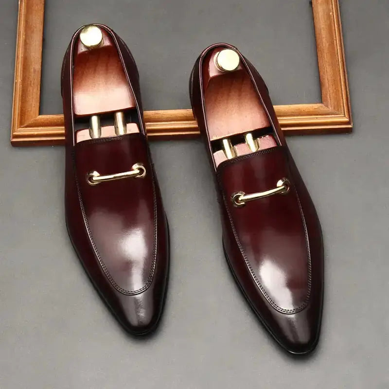 Leather Loafers for Men GLR SHOPPING