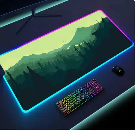 Luminous LED Lighting Mouse Pad GLR SHOPPING