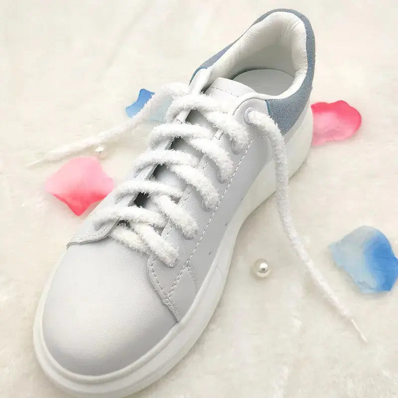 Hairy Soft Shoelaces for Shoes GLR SHOPPING