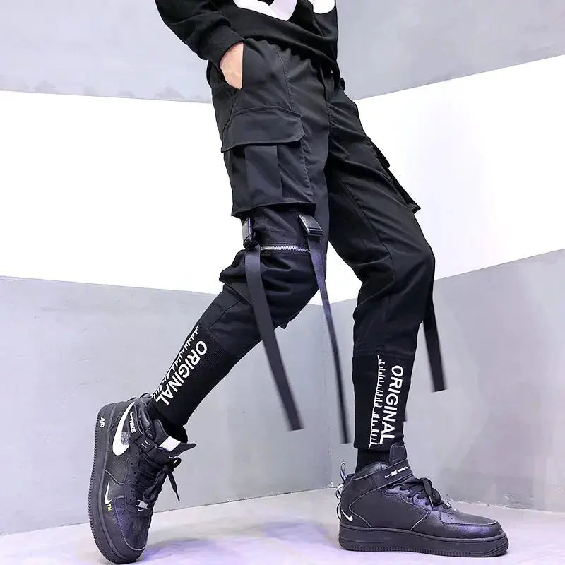 Men's Ribbon Cargo Pants GLR SHOPPING