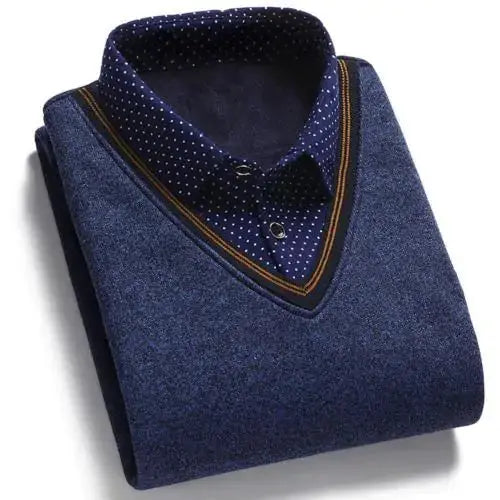 Thicken Knitted Male Base Sweater GLR SHOPPING