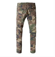 Camouflage Ripped Jeans GLR SHOPPING