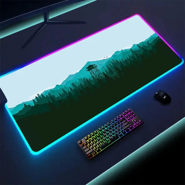 Luminous LED Lighting Mouse Pad GLR SHOPPING