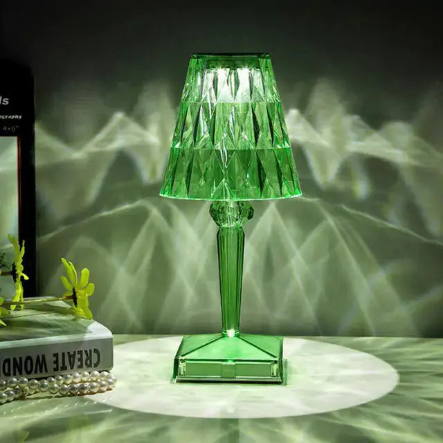 Diamond Table Lamp: USB Touch Sensor LED Night Light GLR SHOPPING