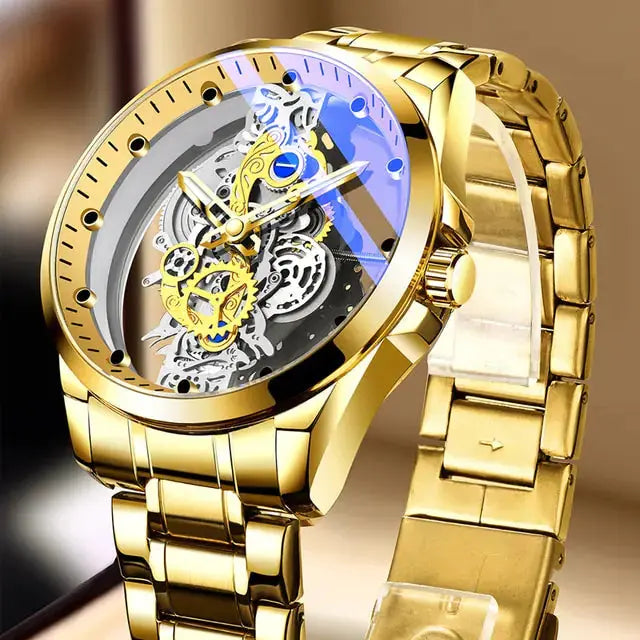 Skeleton Vintage Men's Watch - GLR SHOPPING