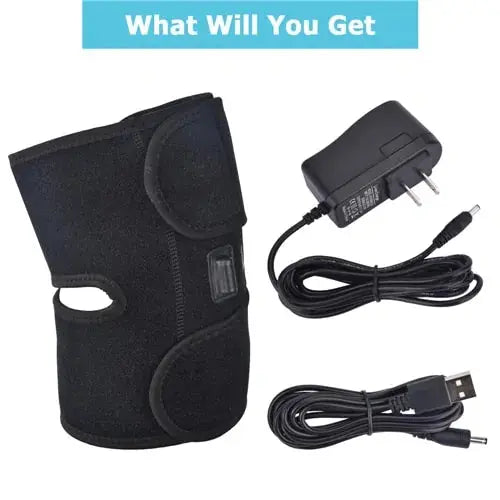 Knee Brace Support Wrap Massager Infrared Heating Hot Therapy GLR SHOPPING