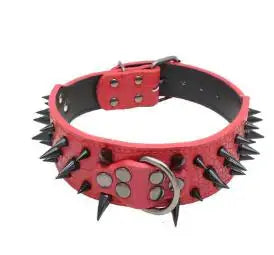 Spiked Studded Leather Collars GLR SHOPPING