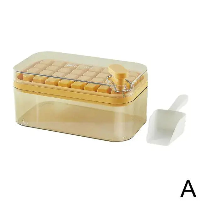 Ice Cube Maker With Storage Box GLR SHOPPING