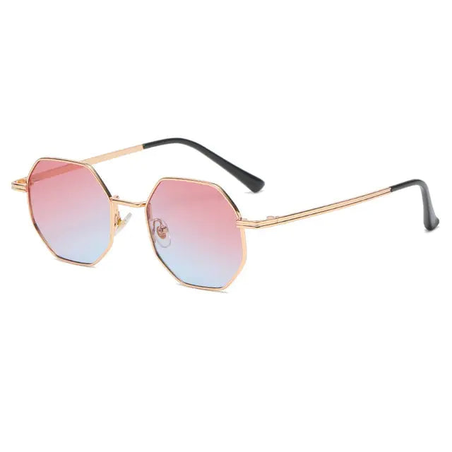 Vintage Luxury Square Sunglasses Polygon