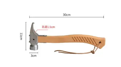 Wooden Camping Hammer GLR SHOPPING