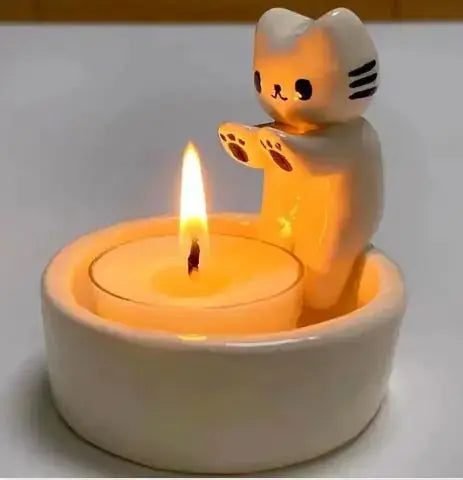 Kitten Paws Tea-light Candle Holder GLR SHOPPING