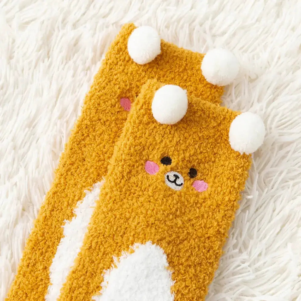 Women's  Fuzzy Socks Winter Warm Fleece GLR SHOPPING
