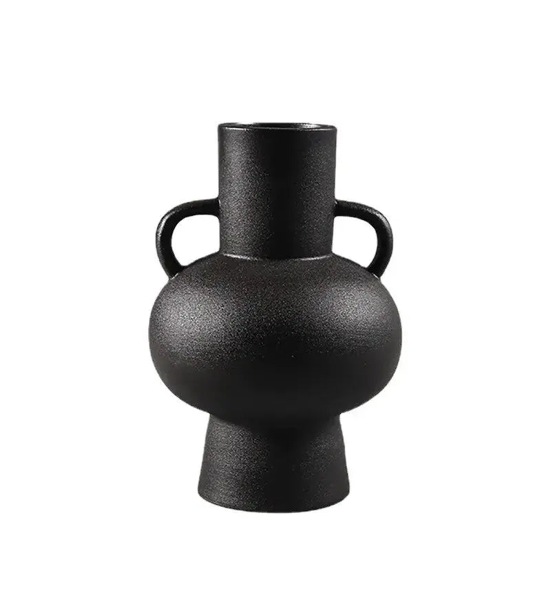 White Black Ceramic Vases GLR SHOPPING