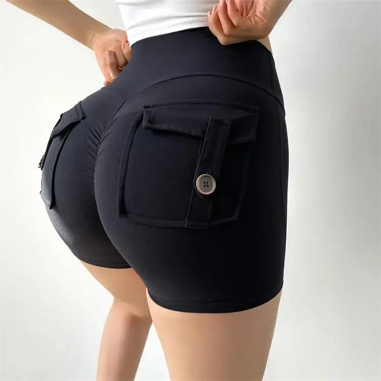 Gym Shorts Waist With Pockets GLR SHOPPING