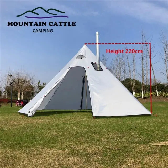 Ultralight Camping Pyramid Tent GLR SHOPPING