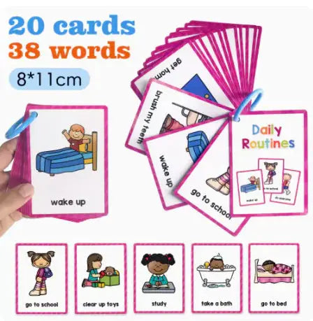 English Words Learning Flashcards GLR SHOPPING
