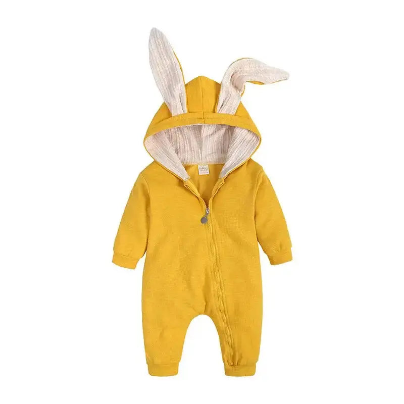 Rabbit Ear Hooded Baby Rompers GLR SHOPPING
