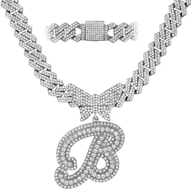 Crystal Butterfly Necklace GLR SHOPPING