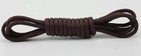 Cotton Waxed Round Shoelaces Set GLR SHOPPING