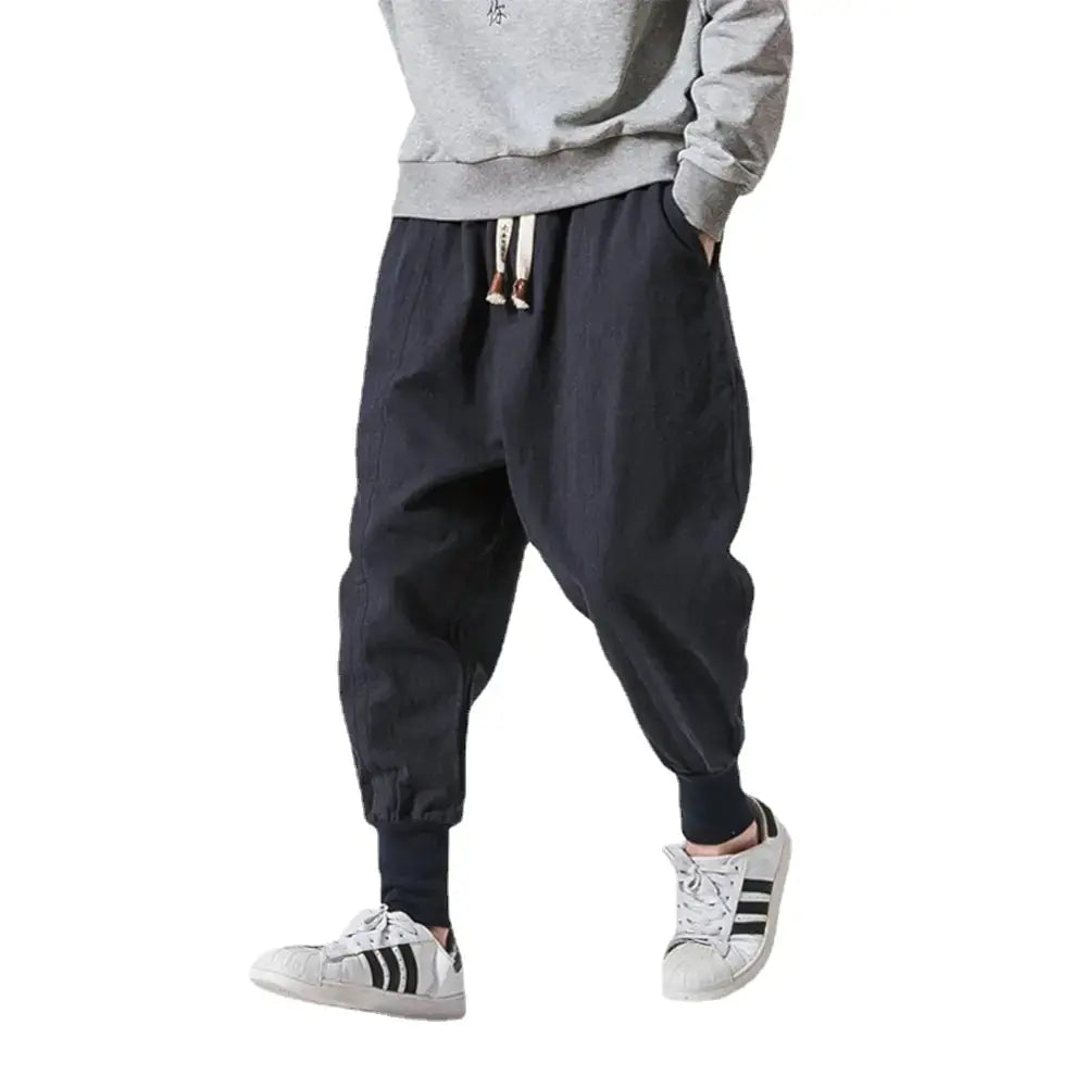 Cotton Linen Harem Pants for Men GLR SHOPPING