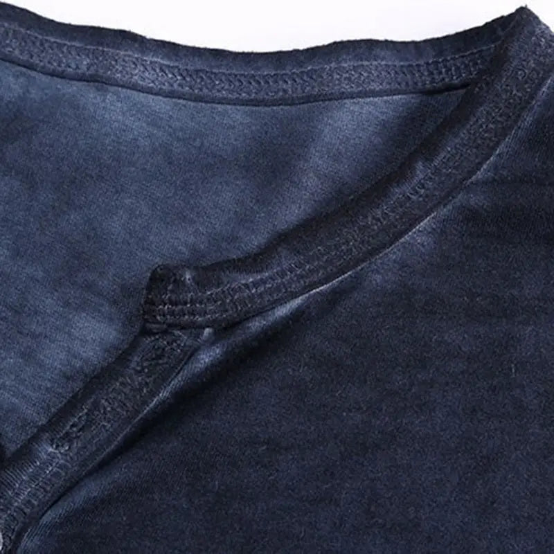 Tee Shirt V-Neck Long Sleeve - GLR SHOPPING