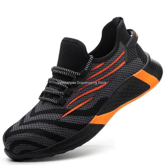 Steel Toe Lightweight Safety Sneakers - GLR SHOPPING