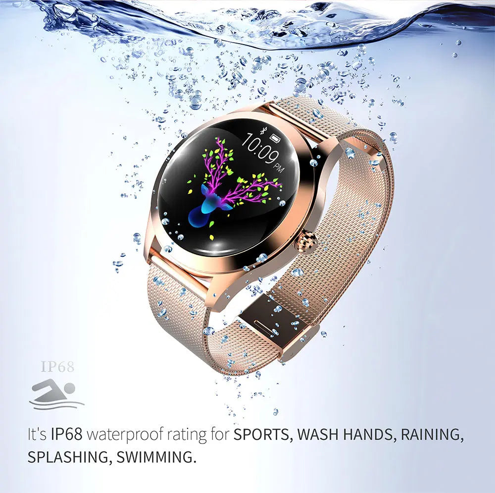 Women IP68 Waterproof Smart Watch - GLR SHOPPING