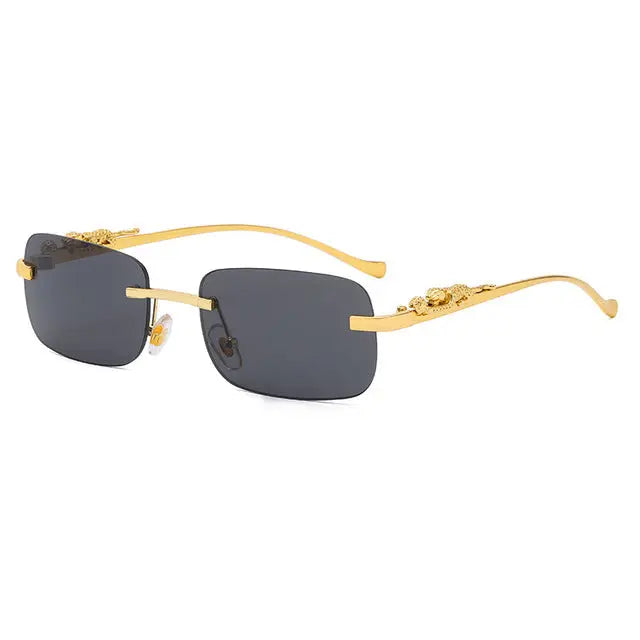 Vintage Rimless Square Sunglasses - GLR SHOPPING