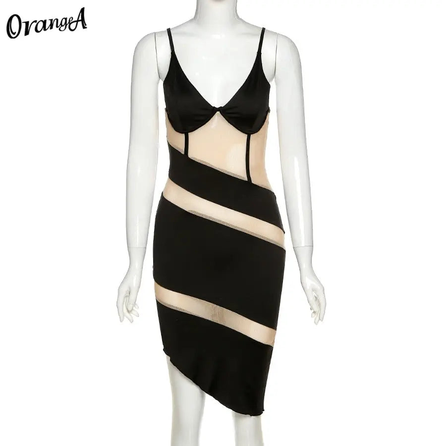 V-Neck Sleeveless Dress - GLR SHOPPING