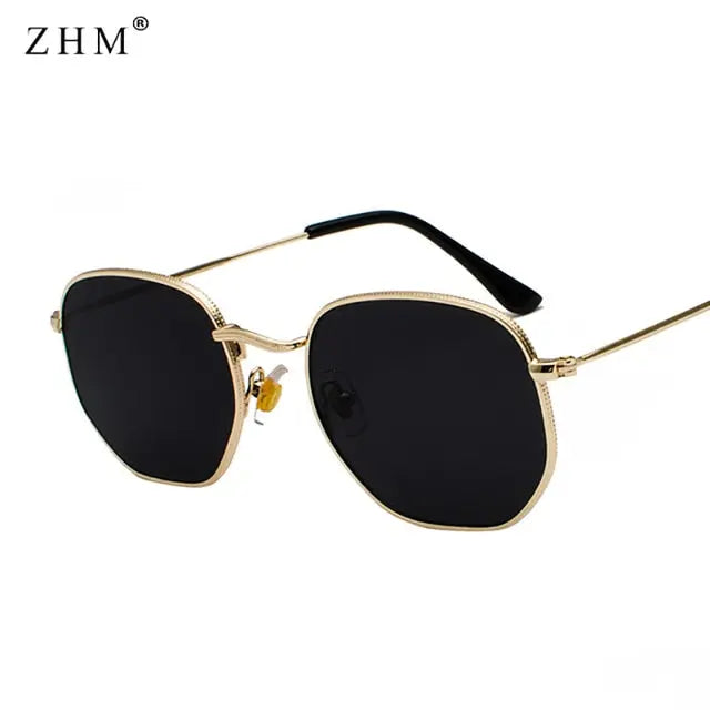 Men's Square Metal Frame Sunglasses - GLR SHOPPING