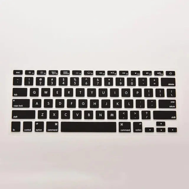 Candy Colors Silicone Keyboard Cover Sticker - GLR SHOPPING