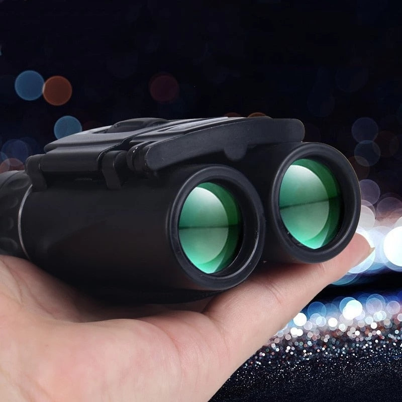 Telescope High Magnification Binocular Mini Pocket Optical Low Light Night Vision Small Outdoor Series Telescope