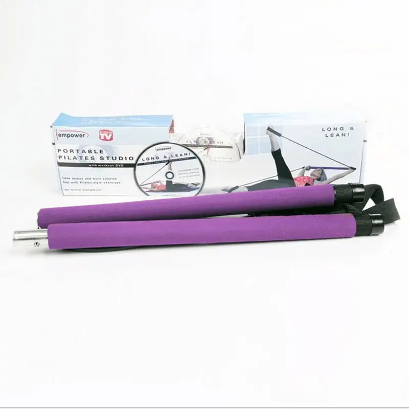 Yoga Spring Exerciser Gym Stick Elastic Rope - GLR SHOPPING