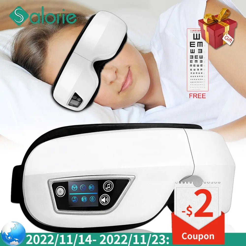 Electric Vibration Bluetooth Eye Massager - GLR SHOPPING