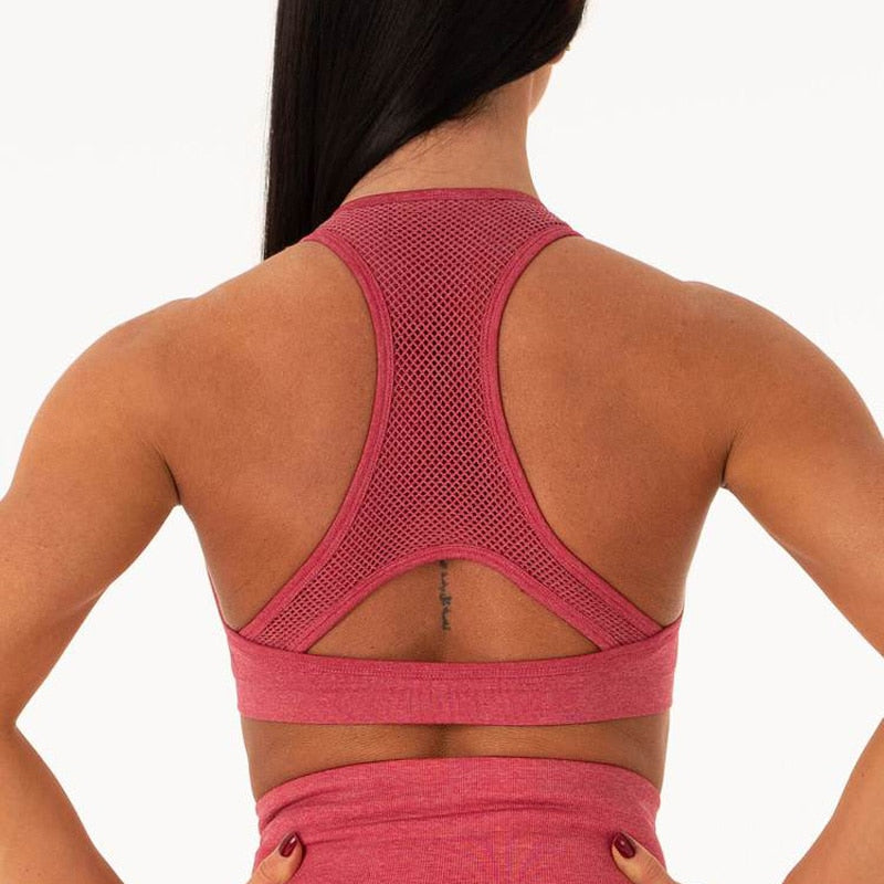 High Impact Seamless Sports Bra