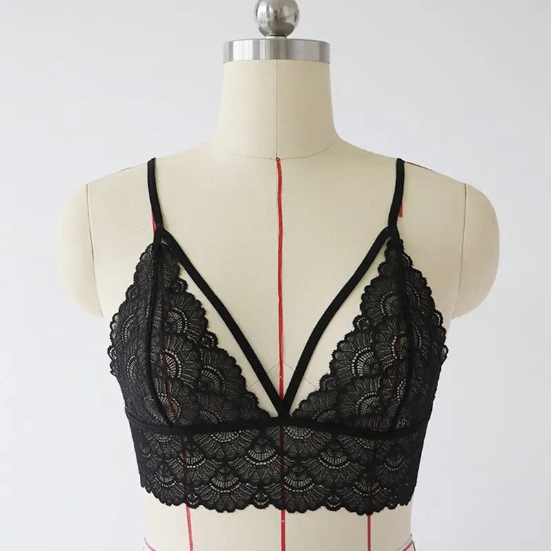 Black Lace Bra - GLR SHOPPING