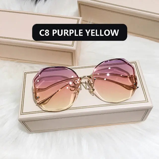 Trimmed Lens Sunglasses - GLR SHOPPING