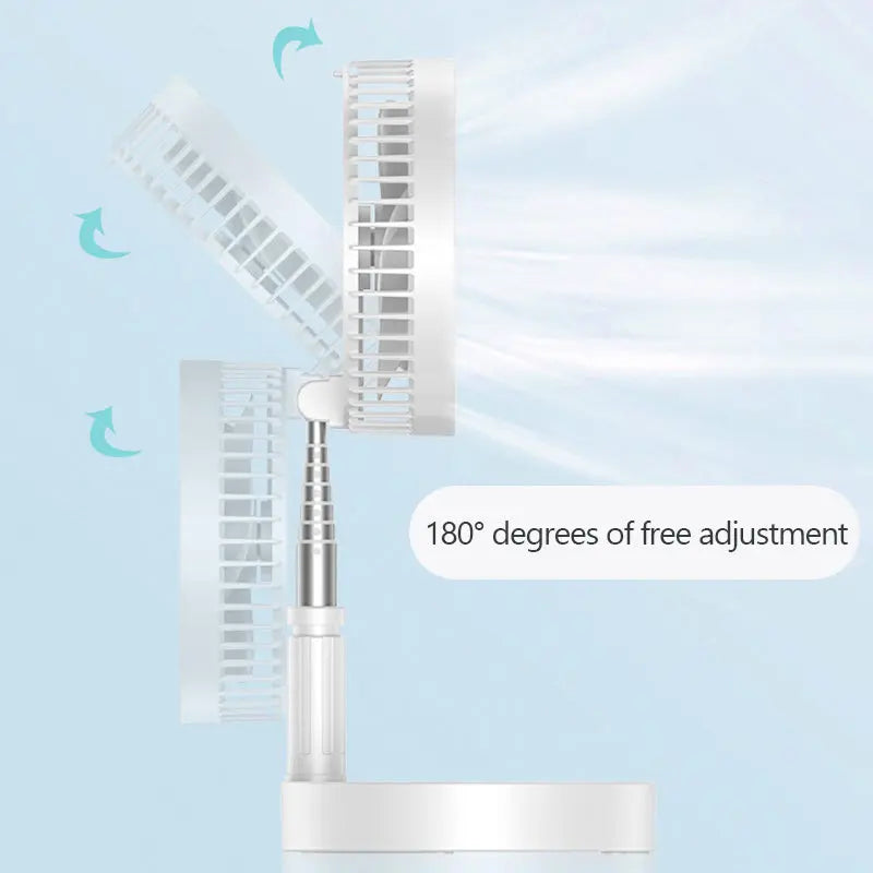HATV Portable Fan USB Rechargeable - GLR SHOPPING