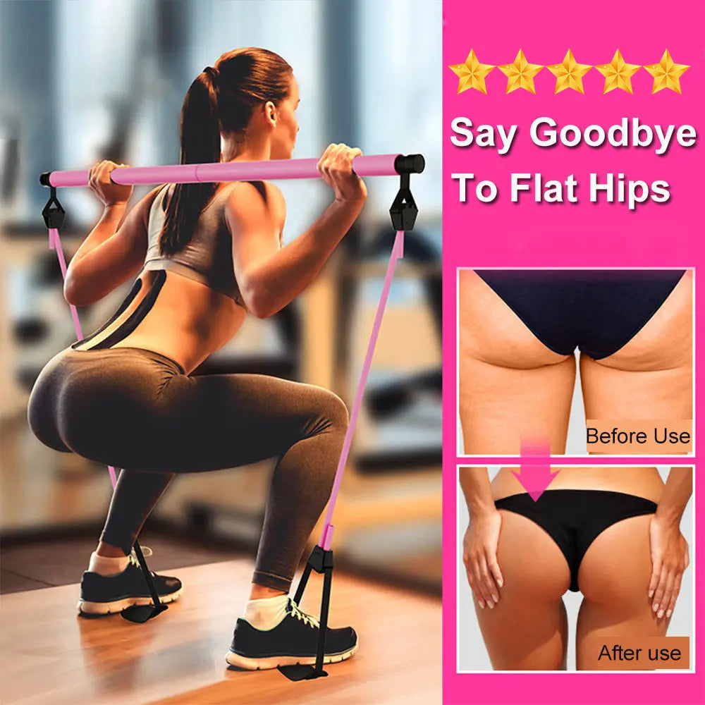 Yoga Pilates Bar Stick - GLR SHOPPING
